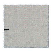 Load image into Gallery viewer, Double Sided Pastel Blue Artisan Paisley &amp; Dots
